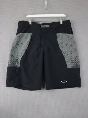 Oakley SS2009 Two-Toned Vented MTB Shorts 36W Gorpcore Biking Shorts